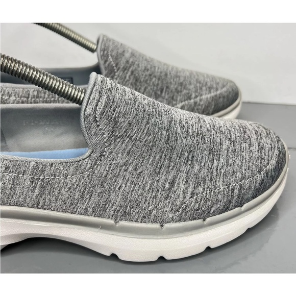 Skechers GOwalk 6 Grand Horizon Womens Sz 8 Wide Gray Walking/Comfort Superb! - Picture 10 of 16